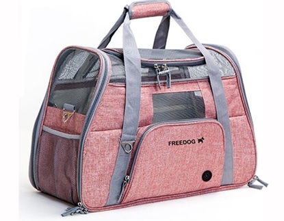 Picture of Freedog Crossworld pink bag